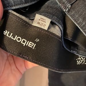 Liz Claiborne plus jeans, dark wash